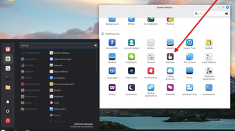 Linux Mint Cinnamon's Gesture settings.