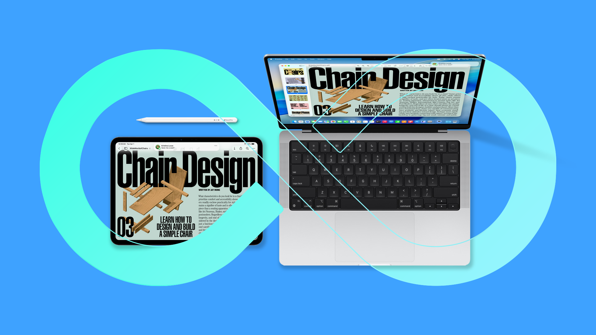 ربط آيباد وماك: 4 ميزات إنتاجية مذهلة في نظام آبل