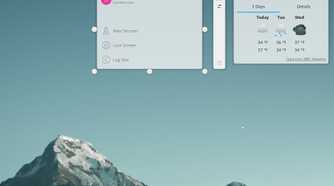 Moving desktop Widget to any part of the desktop