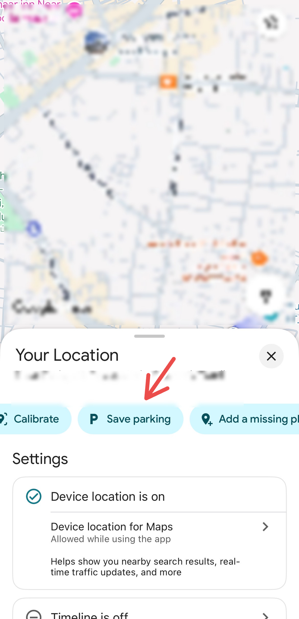 Save Parking on Google Maps for iPhone.