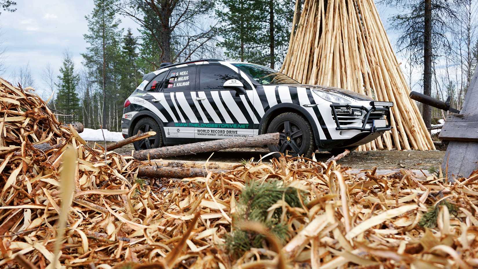 Porsche Cayenne Diesel world record