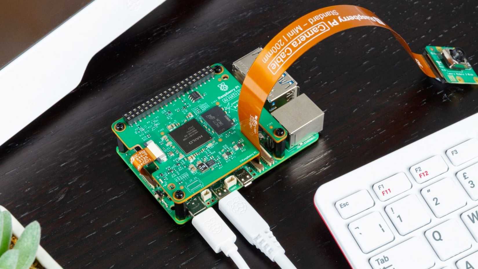 Chapéu Raspberry Pi AI + 2 
