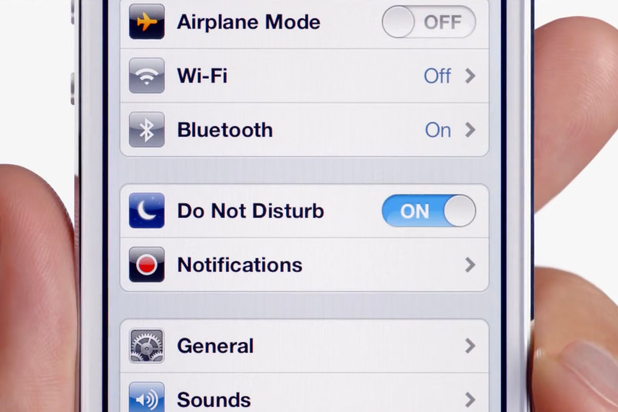 Do Not Disturb was first introduced in iOS 6 with the iPhone 5.