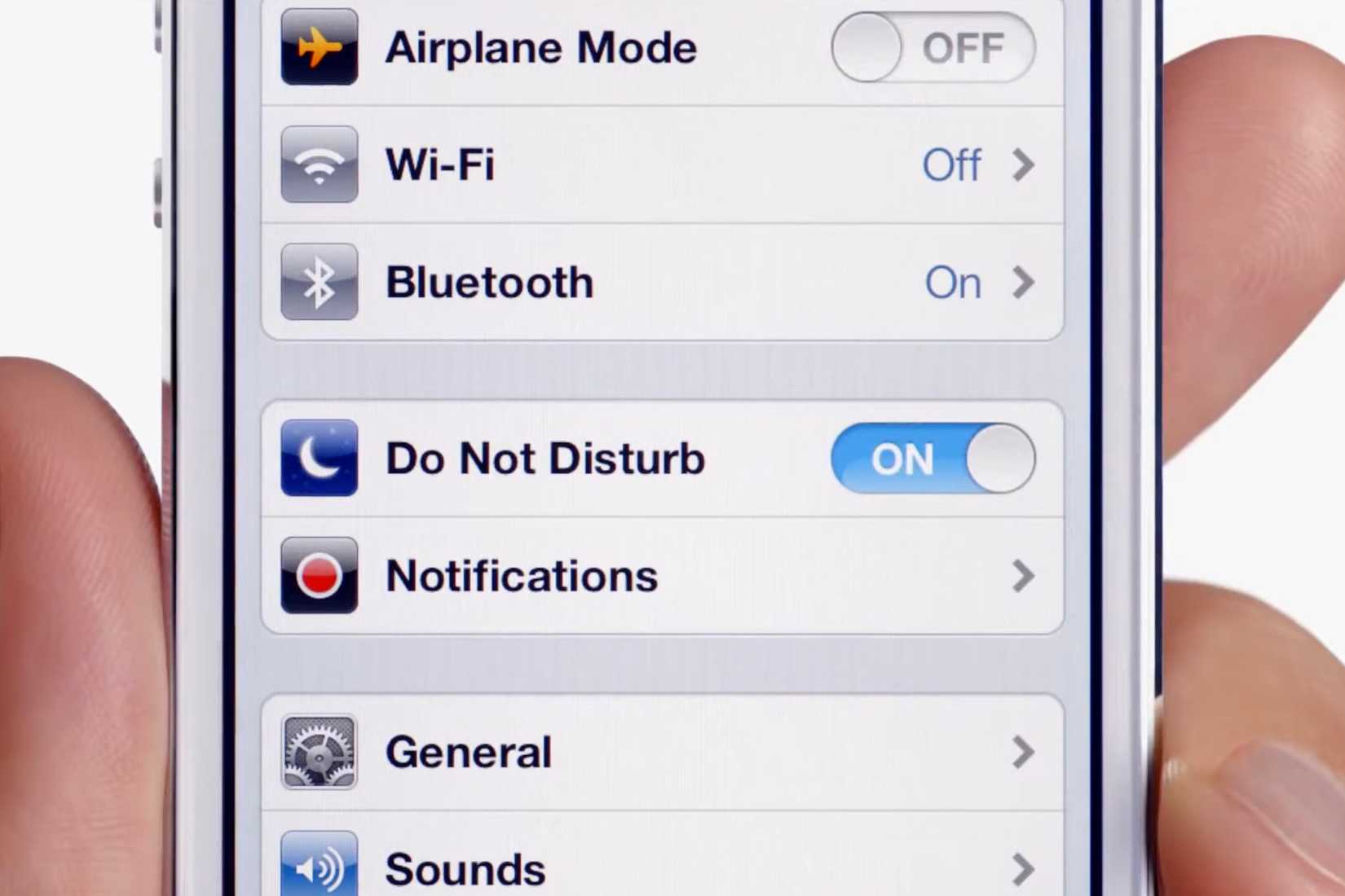 Do Not Disturb was first introduced in iOS 6 with the iPhone 5.