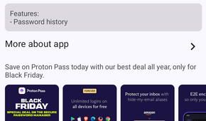 Proton Pass installed.