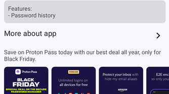 Proton Pass installed.