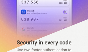 Proton Pass Authenticator.