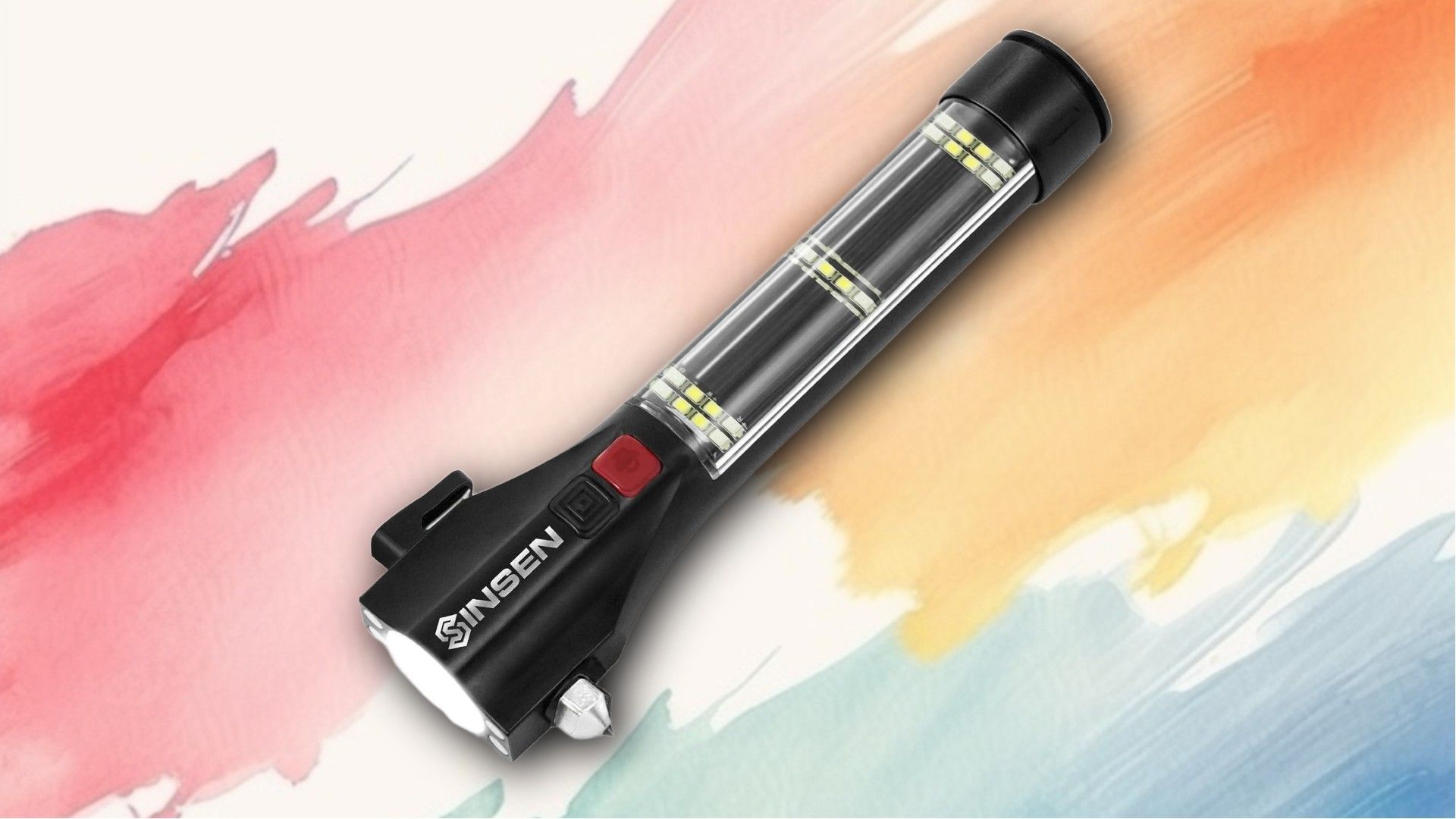 مصباح SINSEN للطوارئ: 13 ميزة بسعر 24 دولاراً (مراجعة)