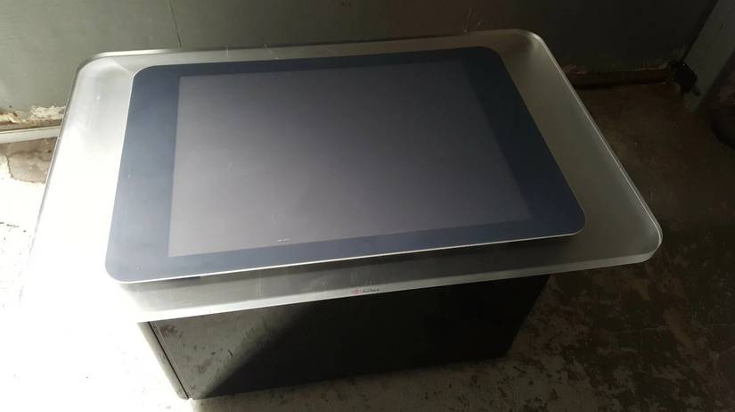 The Microsoft Surface Table.