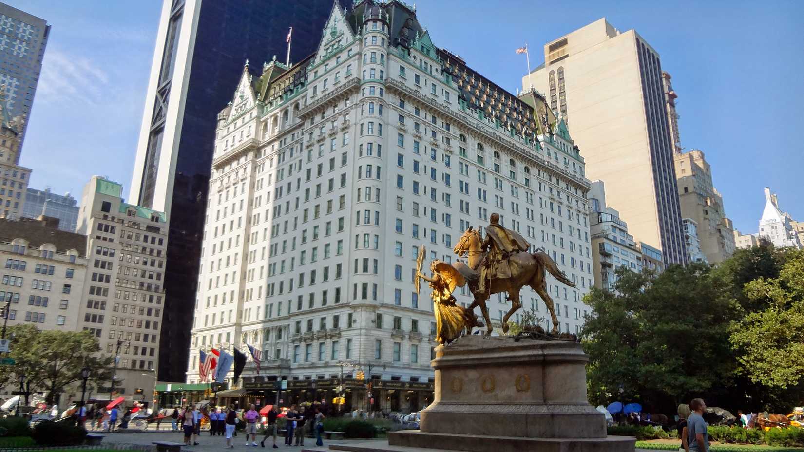 The Plaza Hotel in New York.