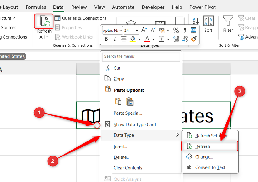 How to add and use value tokens in Microsoft Excel