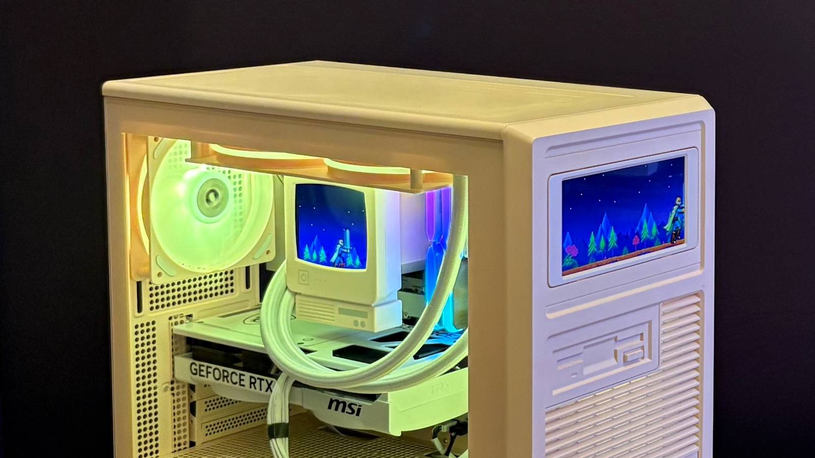 Thermaltake has new 1990s-inspired PC cases and AIO coolers