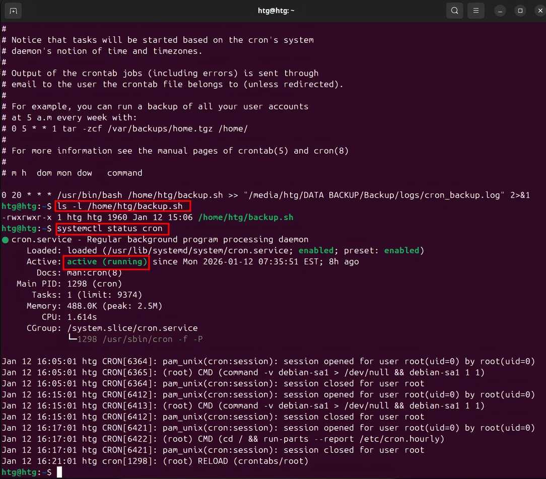 Kron Script I automated Linux backups with a simple bash script and cron (and it’s ...