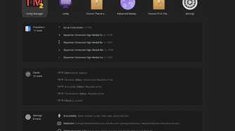 Veryfying Conky Manager2 installation by searching for it from the App Grid