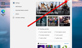 Shortcut icon that opens Copilot in MIcrosoft Edge.