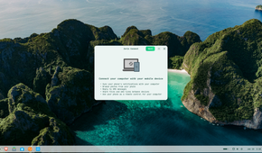 ZorinOS phone link feature.