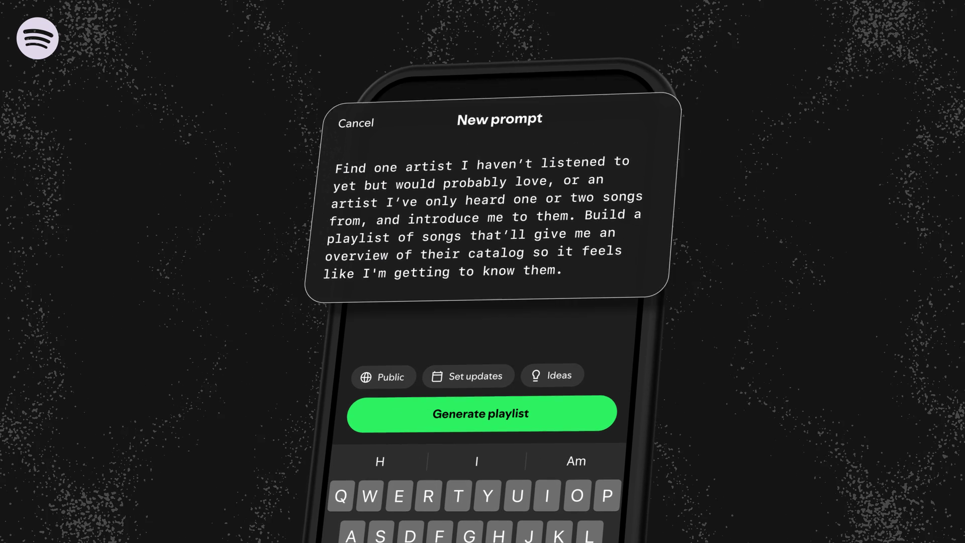 Spotify is letting you control the algorithm with new Prompted Playlists