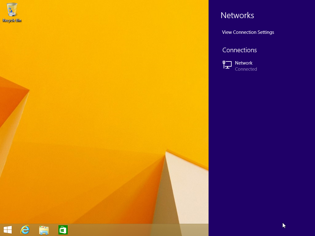 Windows 8 network