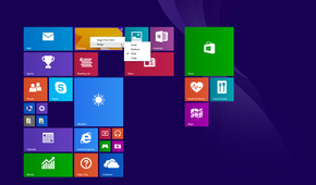 Windows 8 tiles