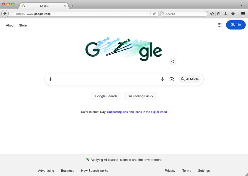 Google Search on PowerFox