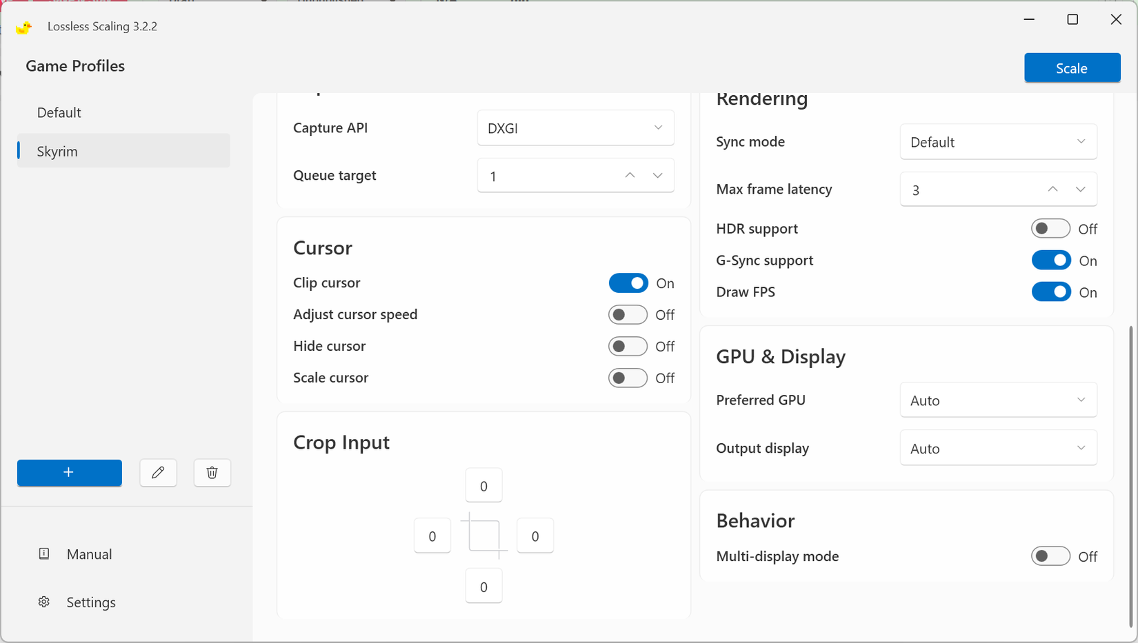 Adjusting extra settings in Lossless Scaling can be helpful if you have additional monitors.