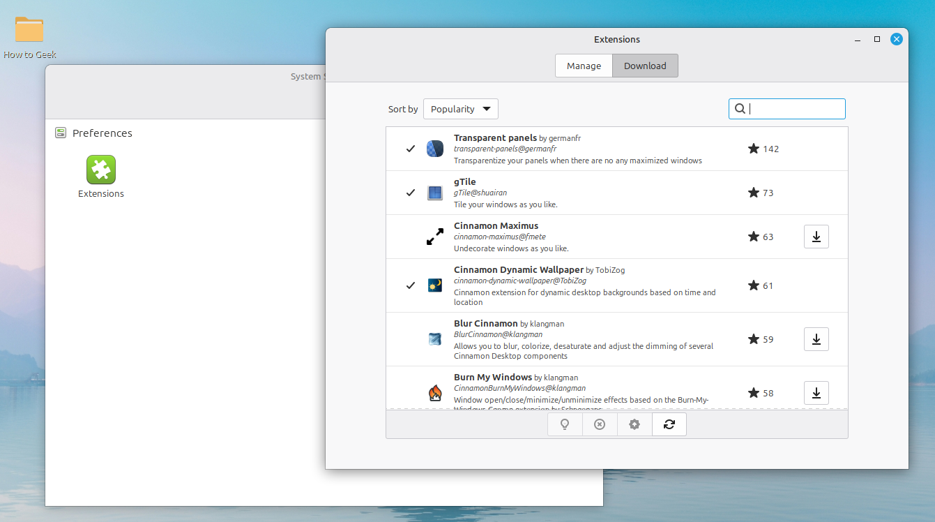 What are Linux Mint Cinnamon Spices and how to use them