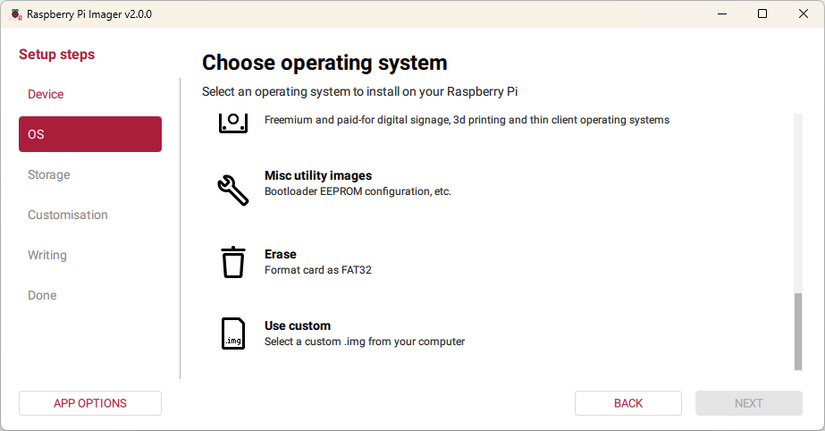 Crear una imagen de arranque usando la imagen de NextcloudPi y el generador de imágenes Raspberry Pi.