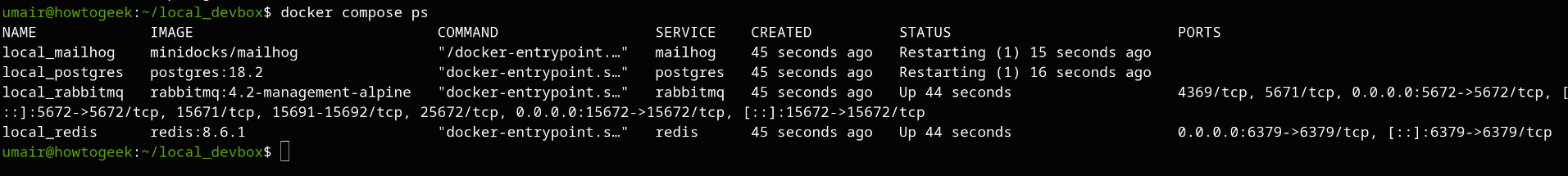 The easiest way to build a local dev toolbox with one file