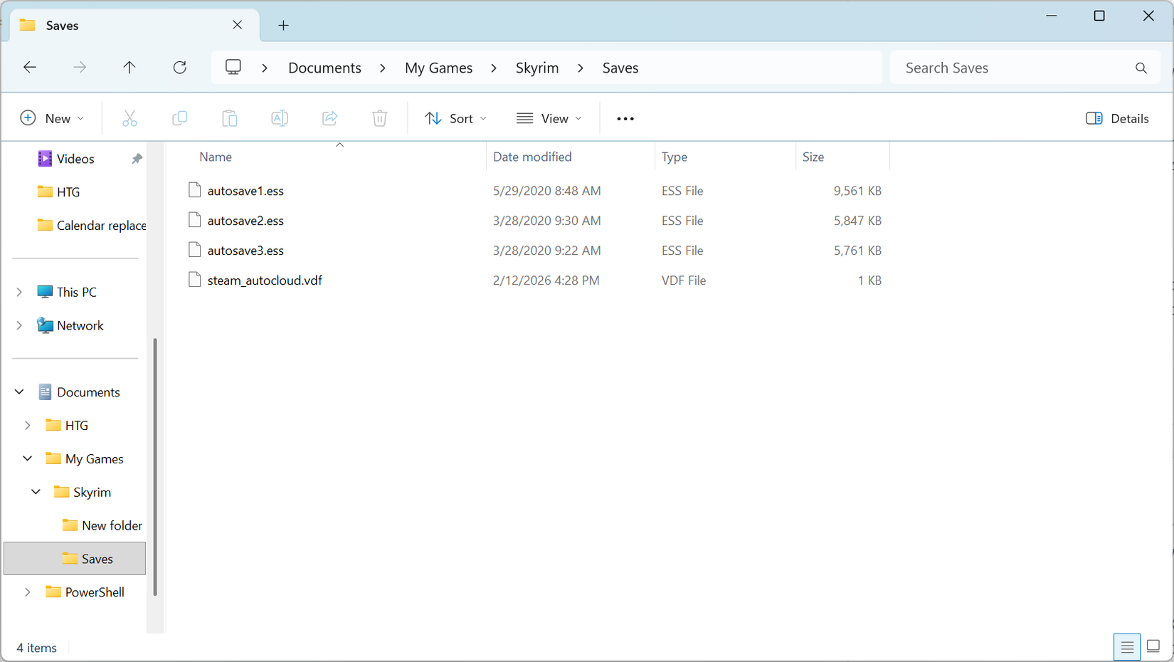 Expanding the hierarchy view.