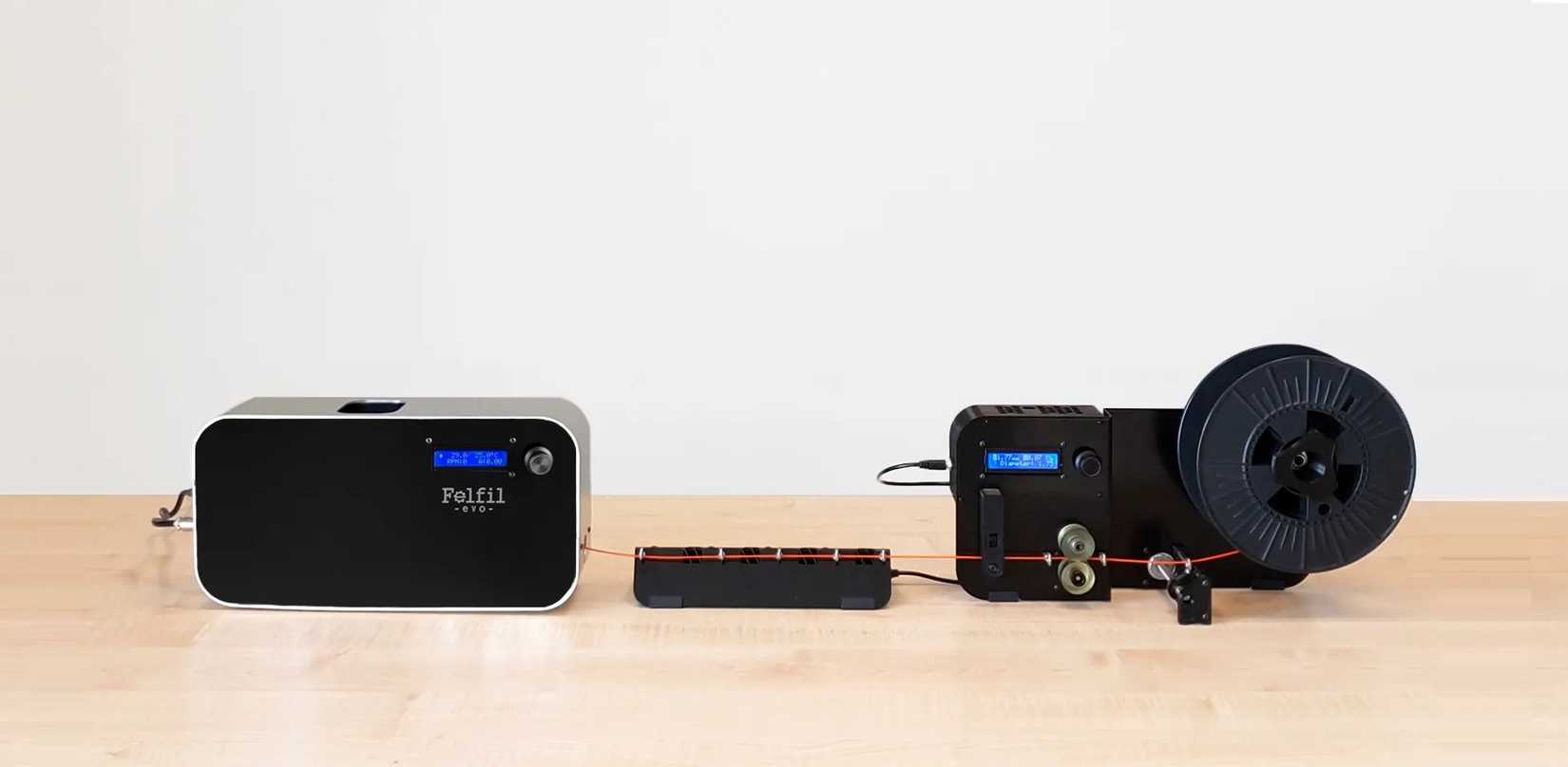 Felfil filament extruder bundle.