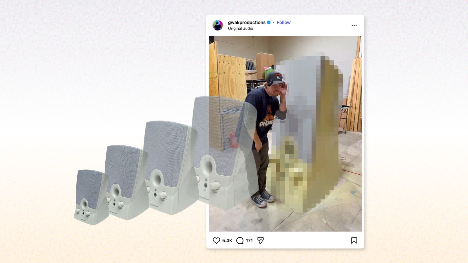 نسخة عملاقة من سماعات Harman/Kardon الشهيرة تعمل بالكامل