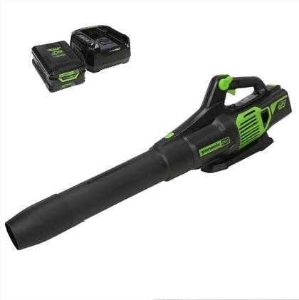 Greenworks 60V 700CFM batter leaf blower.