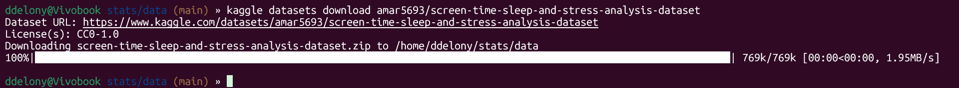 How I find and explore datasets from Kaggle using Python