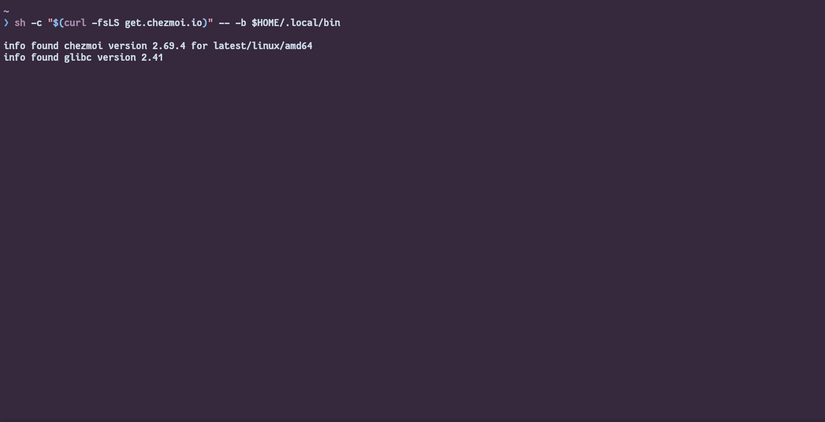 Installing the tool at home.