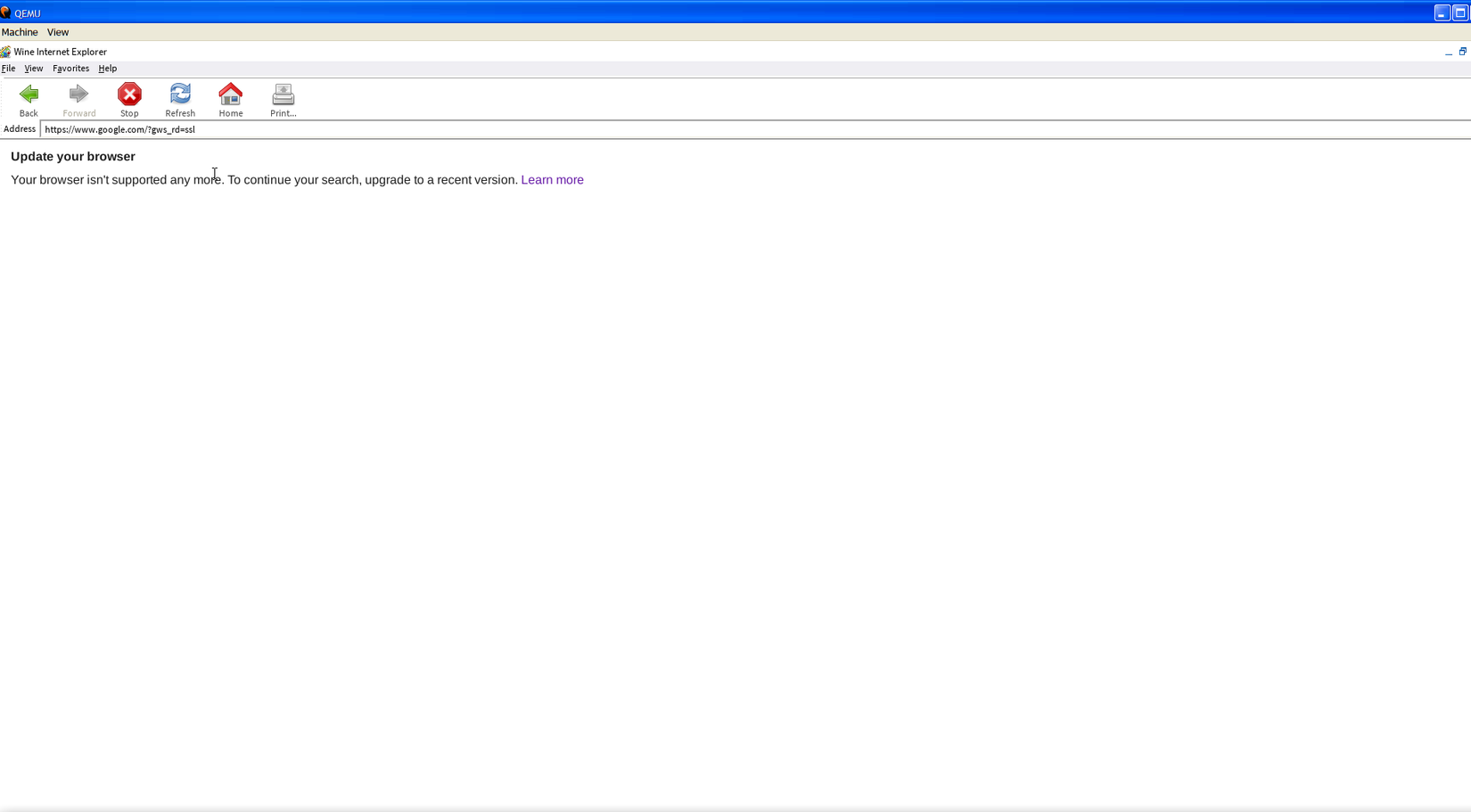 В ReactOS есть собственный IE.