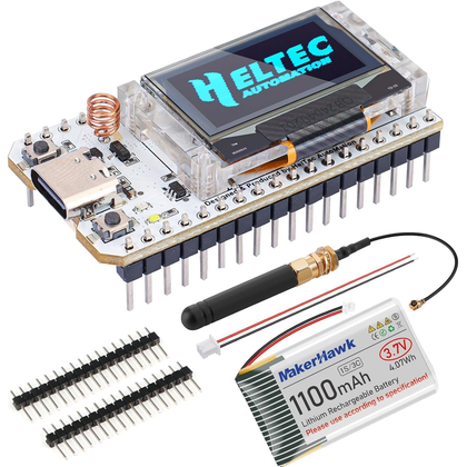 MakerHawk ESP32 LoRa V3 Module Board with Battery