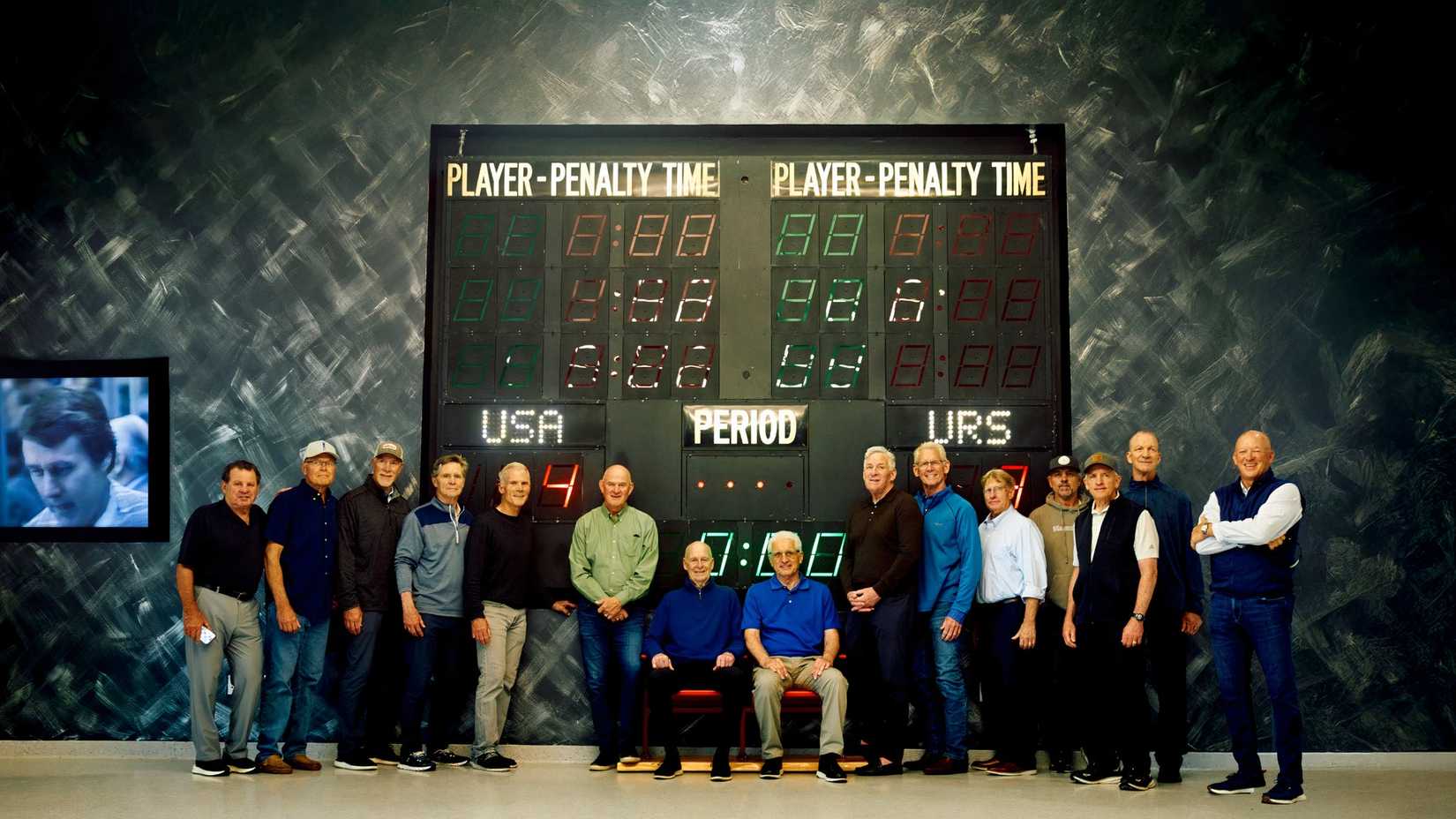 The miracle on ice players in Netflix documentary.
