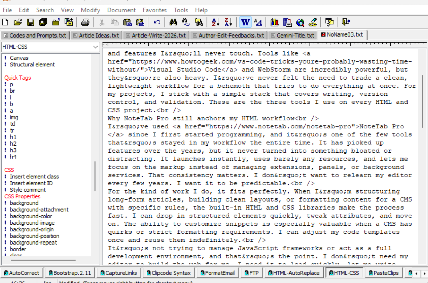 私は何年も HTML を書いており、すべてのプロジェクトでこれら 3 つのツールを使用しています 私は何年も HTML を書いており、すべてのプロジェクトでこれら 3 つのツールを使用しています