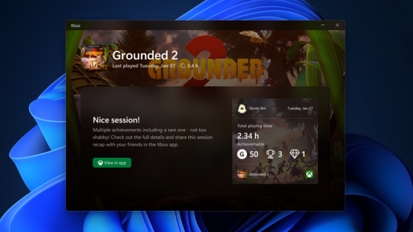 Automatic Game Recaps Coming to Windows PCs 2 Postgame recap in Xbox app