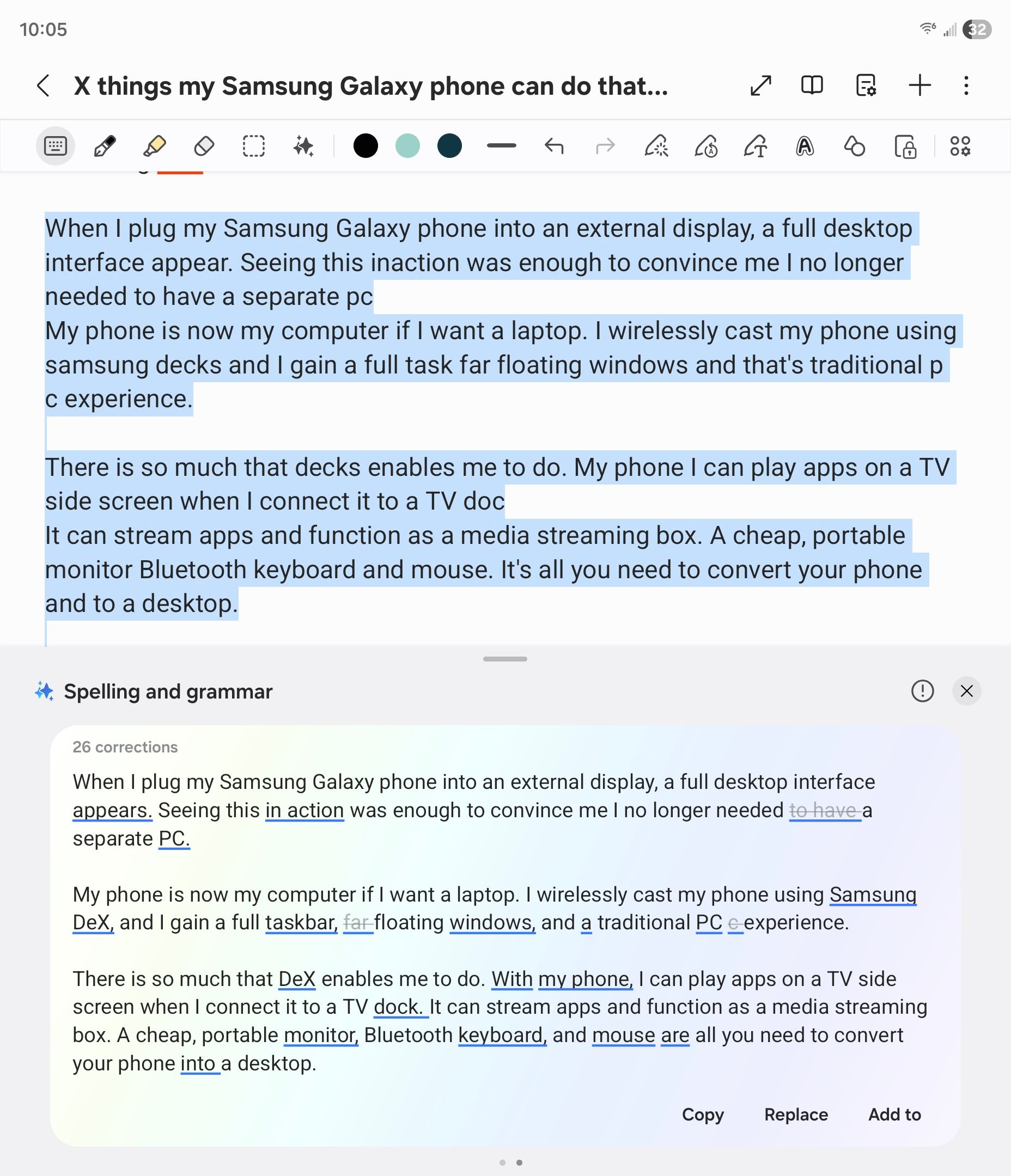 Type faster on your Android phone by not typing at all