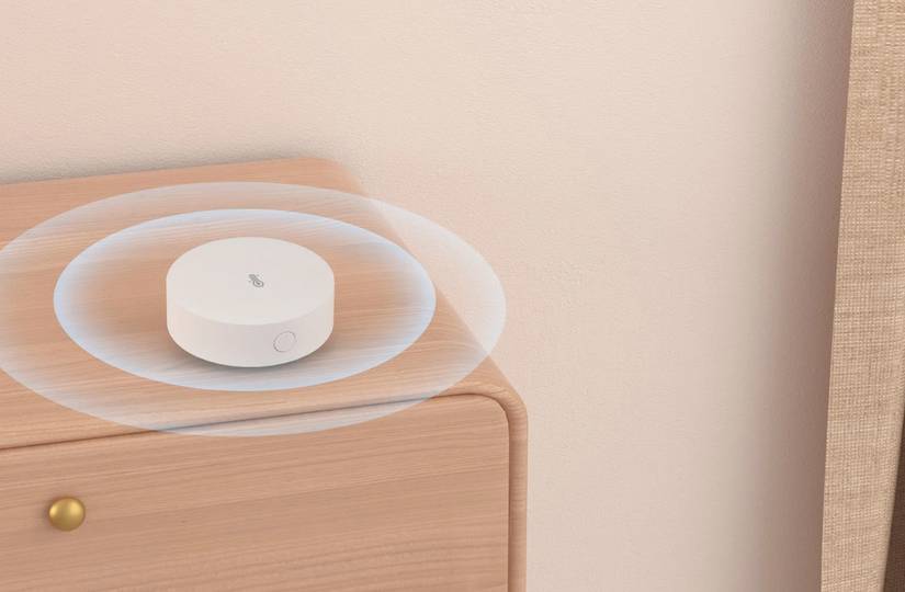 Sonoff Zigbee temperature sensor.