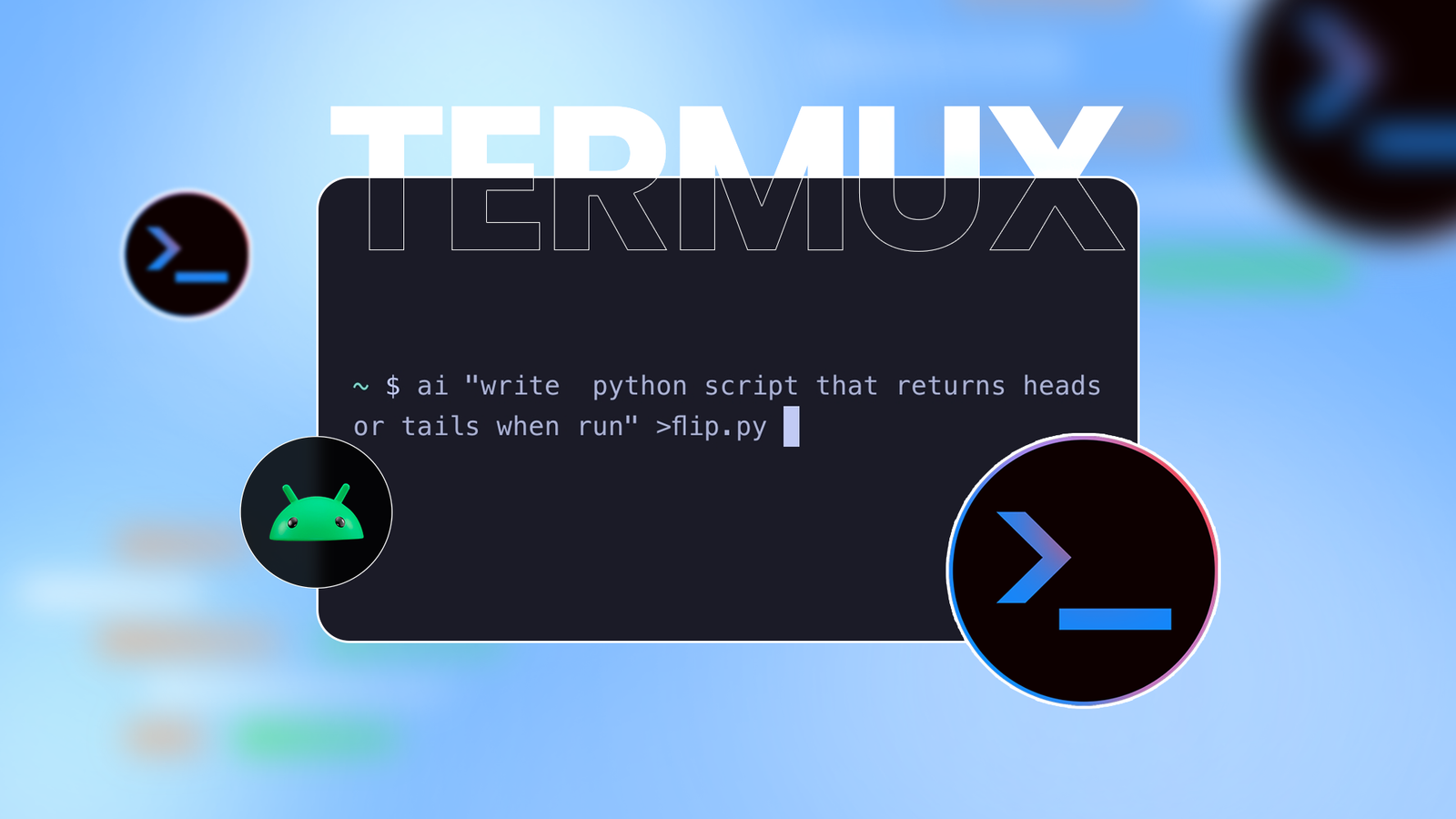 Get instant commands, documentation help, and explainers for scripts or logs without leaving the terminal. 