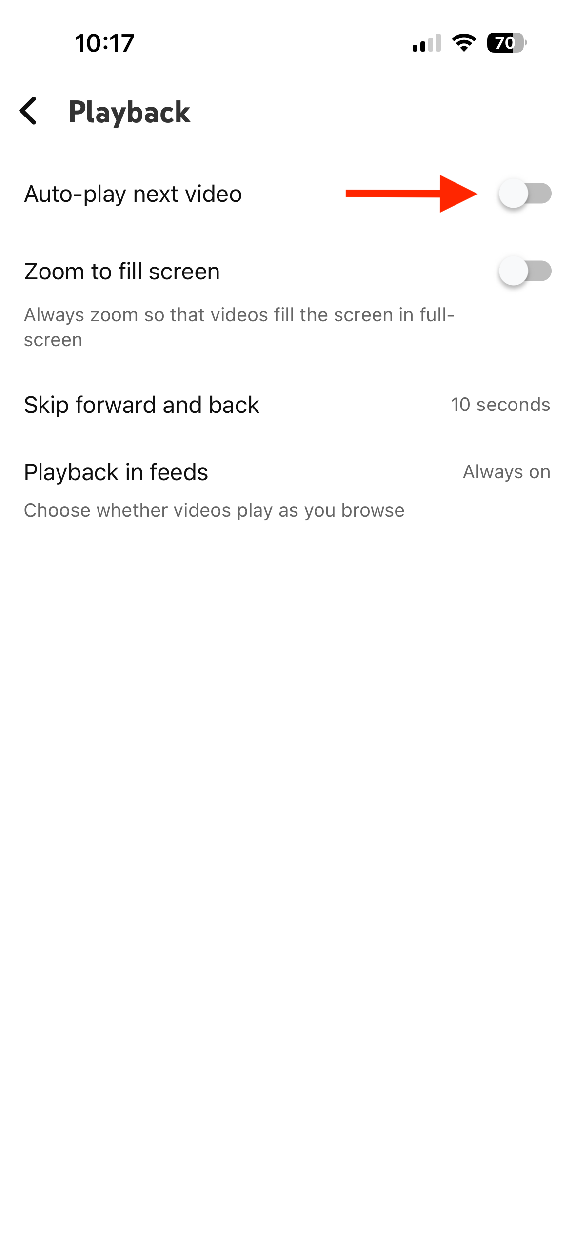 Autoplay is terrible—turn it off on your favorite apps