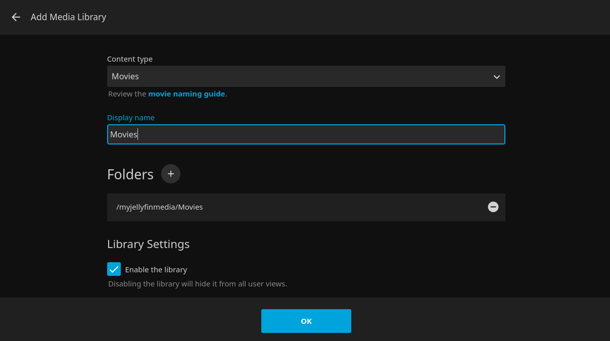 How to create a Jellyfin server with your media