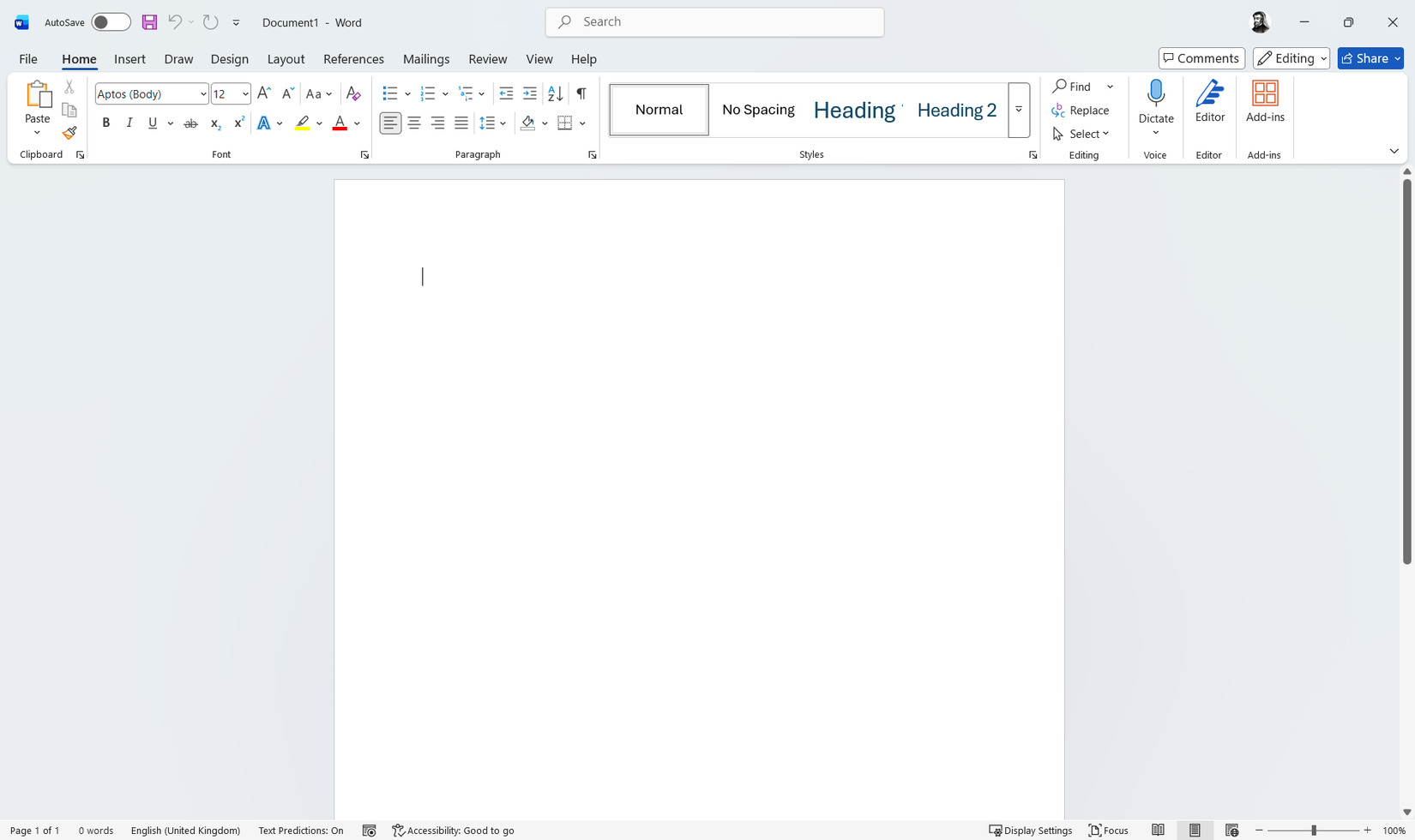 Интерфейс Word с ИИ Copilot, поиском и инструментами прямо в тексте.