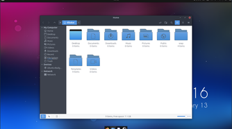 Ubuntu running the Budgie file manager.