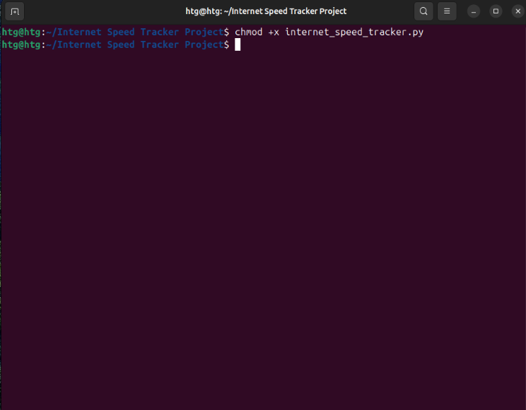 Использование chmod для выдачи прав на запуск файла