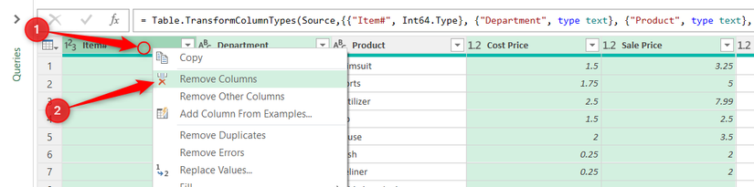 Stop deleting columns in Power Query: Do this instead