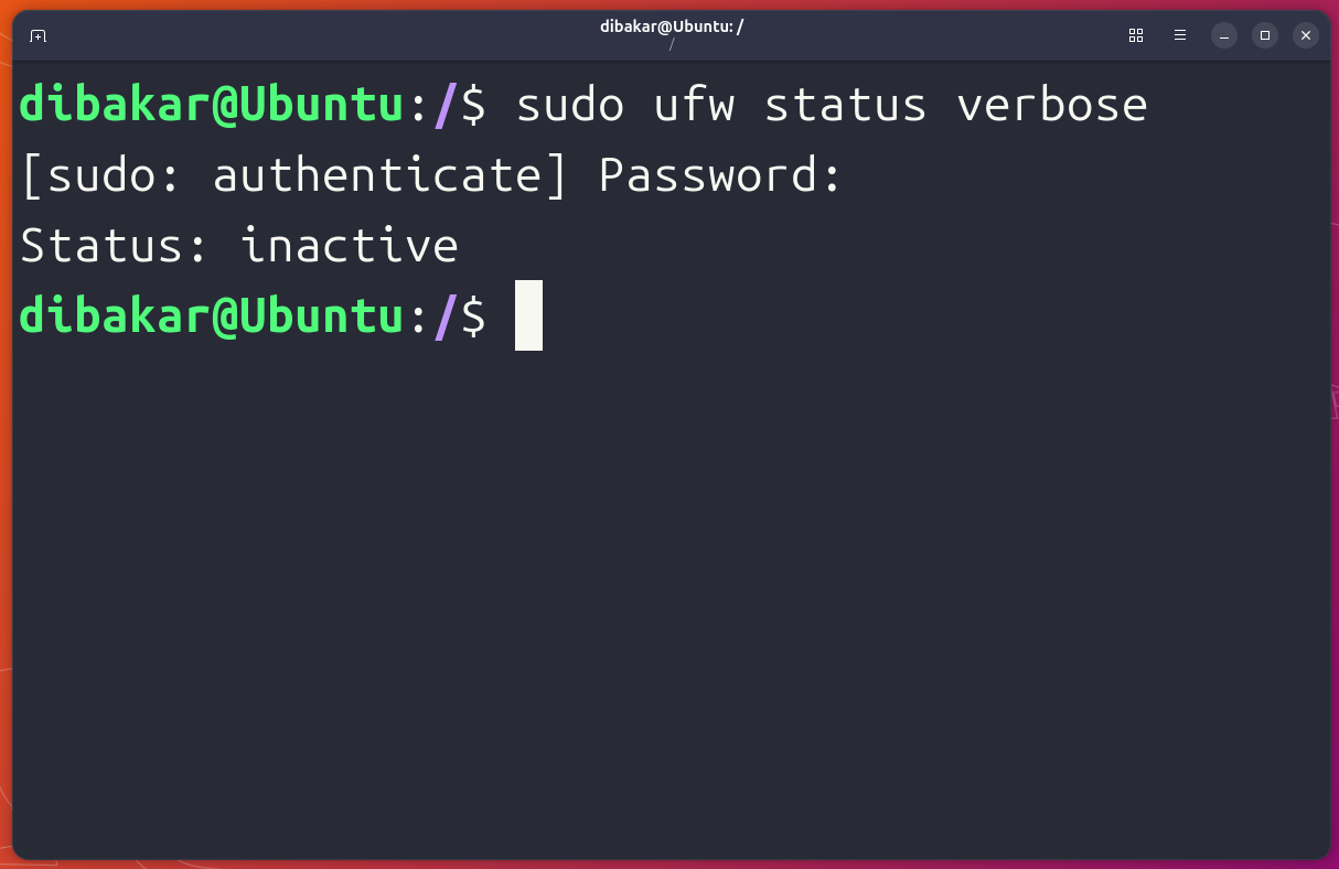 Ubuntu Status 5 settings making your Linux PC less secure