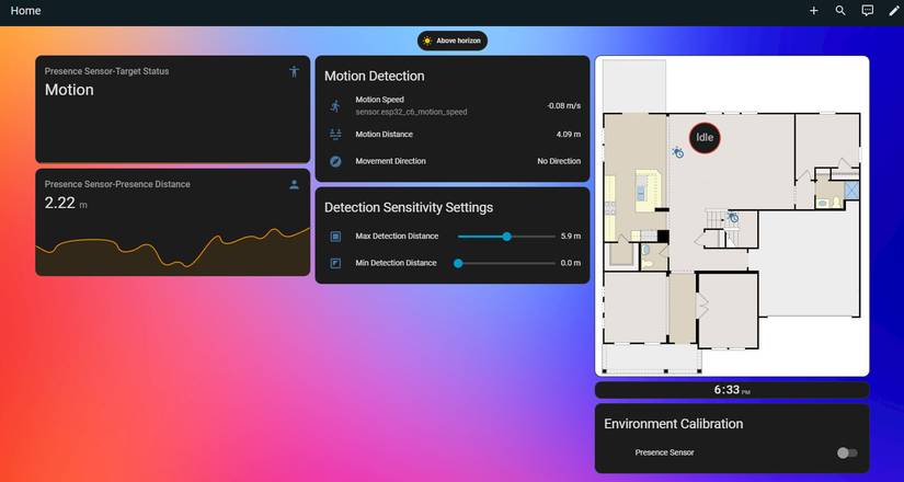mmWave сенсор RoyLeo в Home Assistant.